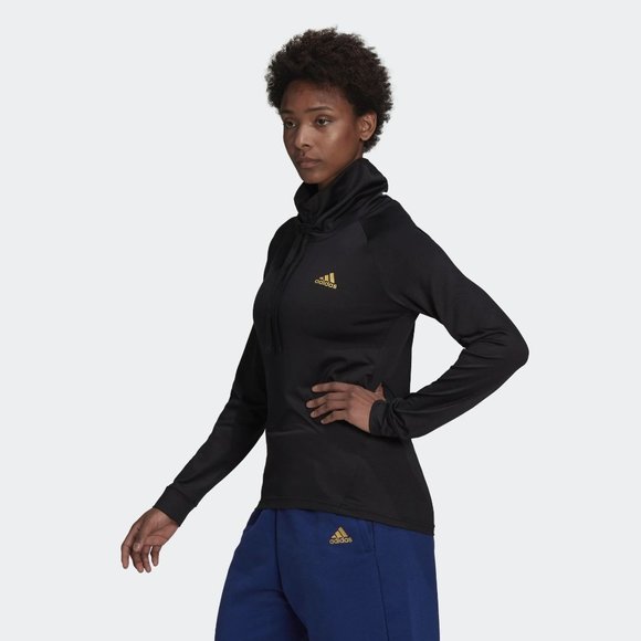 adidas Tops - Adidas Designed to Move Sport Warm High-Collar Sweatshirt NWT 3X
